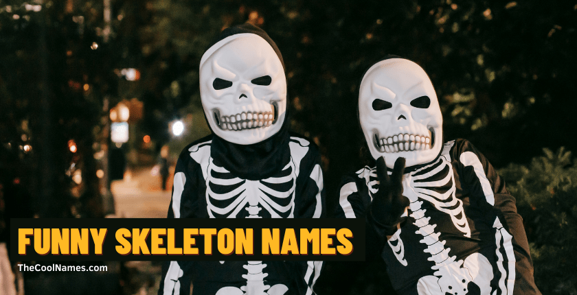 Cool Skeleton Names | Funny Skeleton Name Ideas In 2024