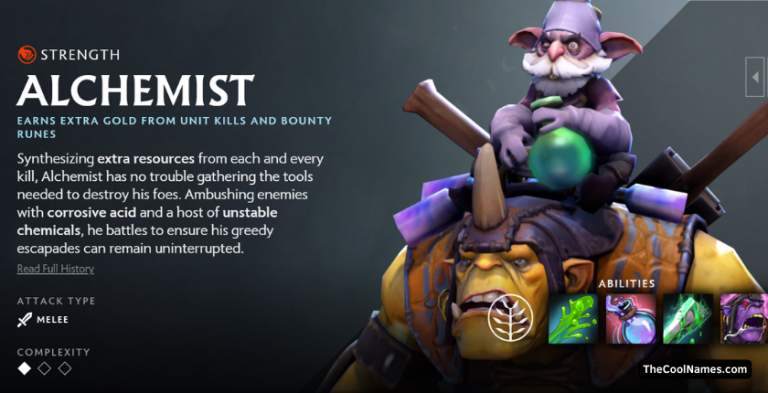 Dota 2 Heroes Names [Universal, Strength, Intel. & Agility]