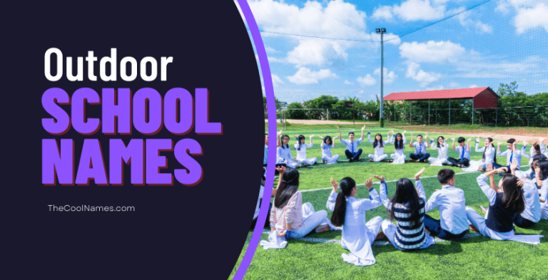 Outdoor School Names