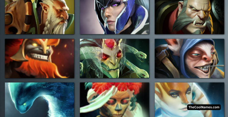 Dota 2 Heroes Names [Universal, Strength, Intel. & Agility]