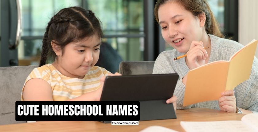 CUTE HOMESCHOOL NAMES