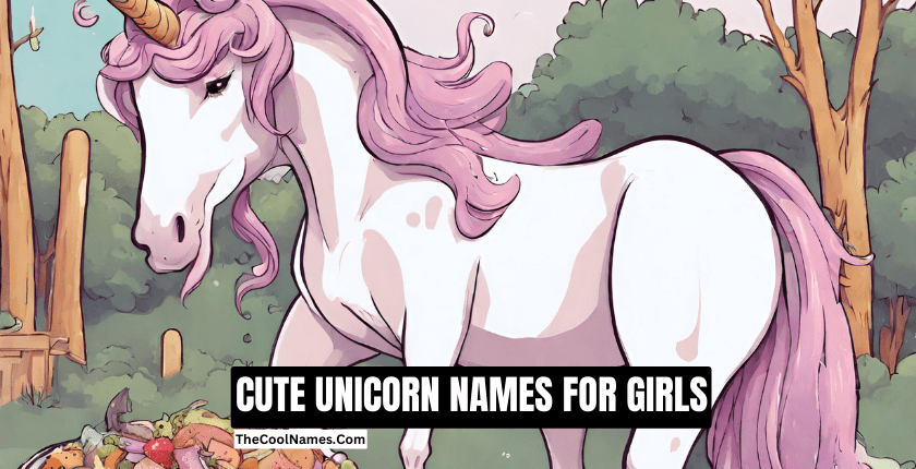 CUTE UNICORN NAMES FOR GIRLS