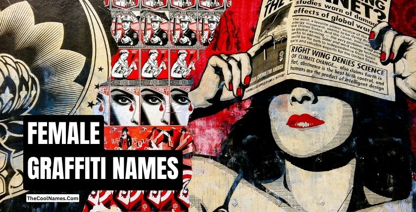 FEMALE GRAFFITI NAMES