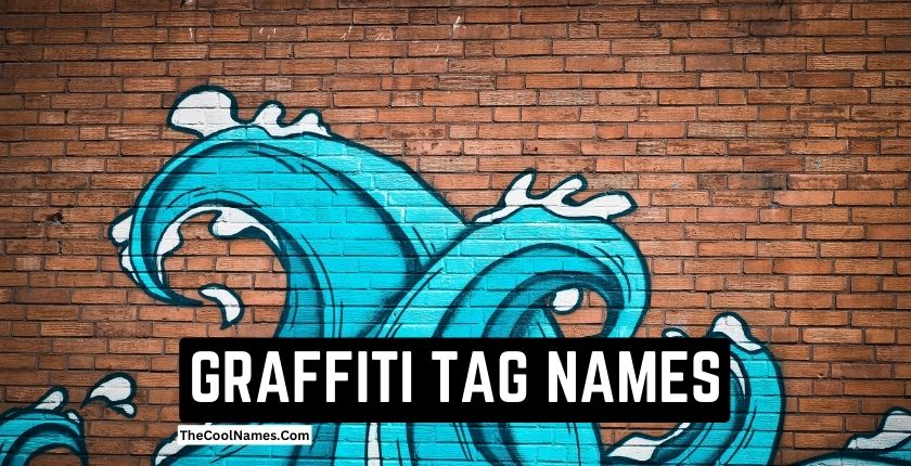 GRAFFITI TAG NAMES