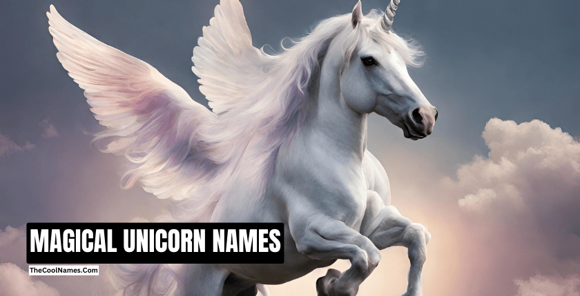 MAGICAL UNICORN NAMES