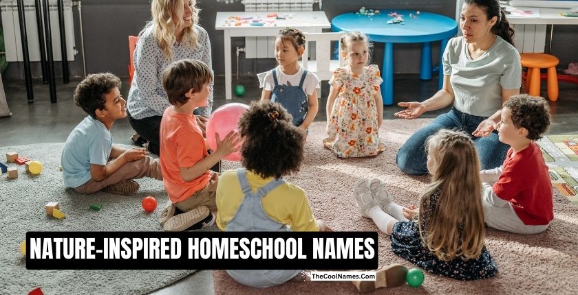 NATURE INSPIRED HOMESCHOOL NAMES