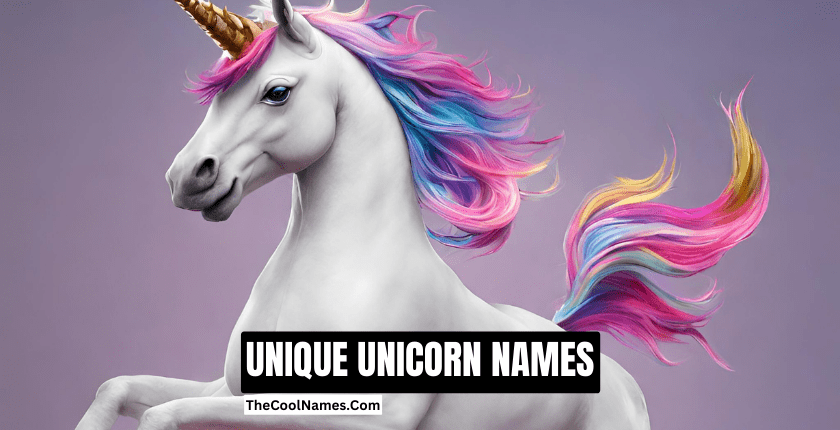 UNIQUE UNICORN NAMES