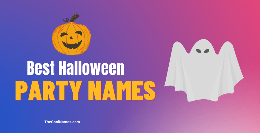 Best Halloween Party Name Ideas