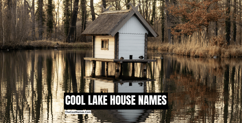 COOL LAKE HOUSE NAMES