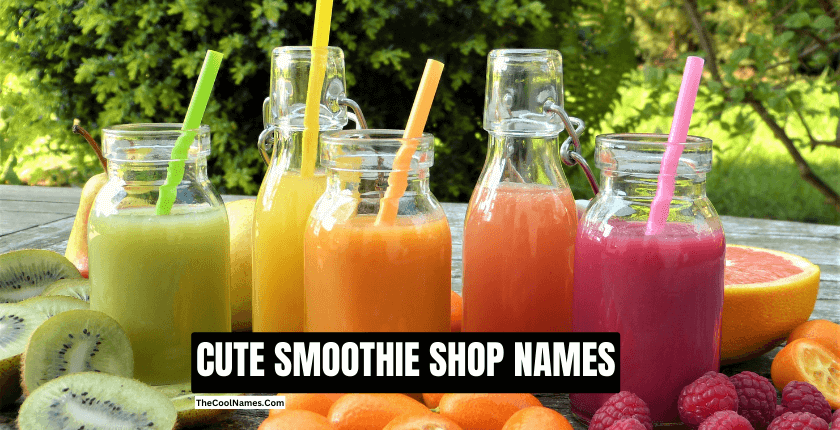 CUTE SMOOTHIE SHOP NAMES 1