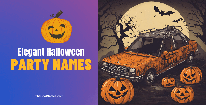 Elegant Halloween Party Names