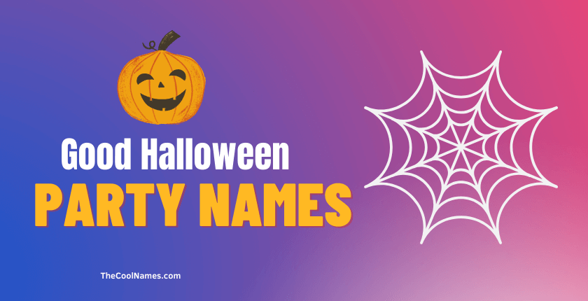 Good Halloween Party Name Ideas