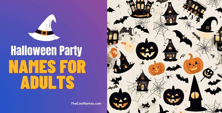 Halloween Party Names for Adults