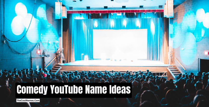Comedy YouTube Name Ideas 1