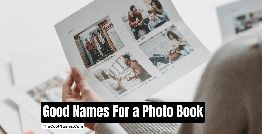 Good Names for a Photo Book 1