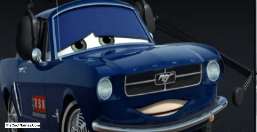 Male Car Names from Disney 1