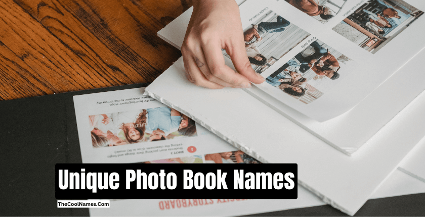 Unique Photo Book Names 1