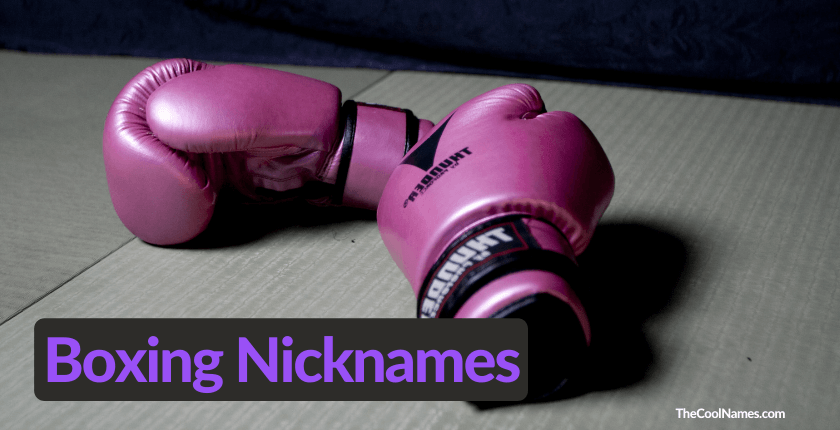Boxing Nicknames