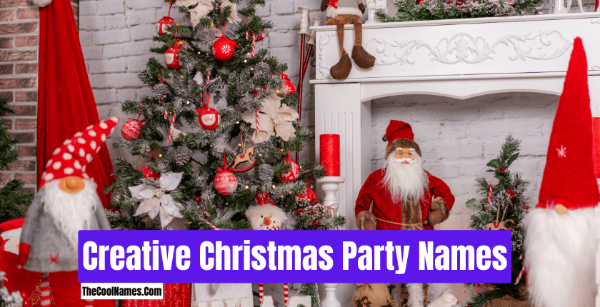 Creative Christmas Party Names