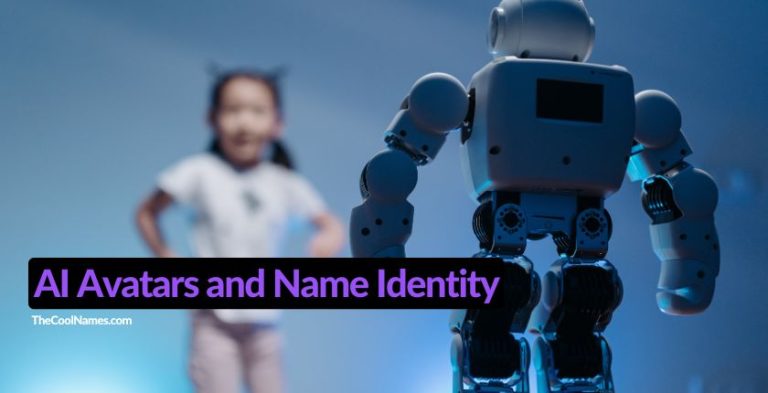 AI avatar and name identity