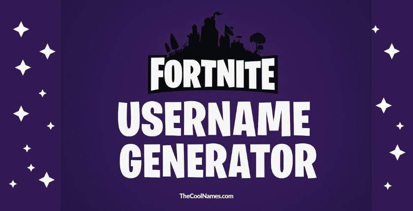 Fortnite Username Generator