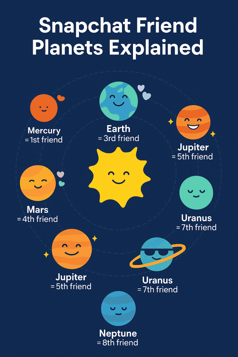 Snapchat Planets Order And Meaning Explained 2025 Guide 