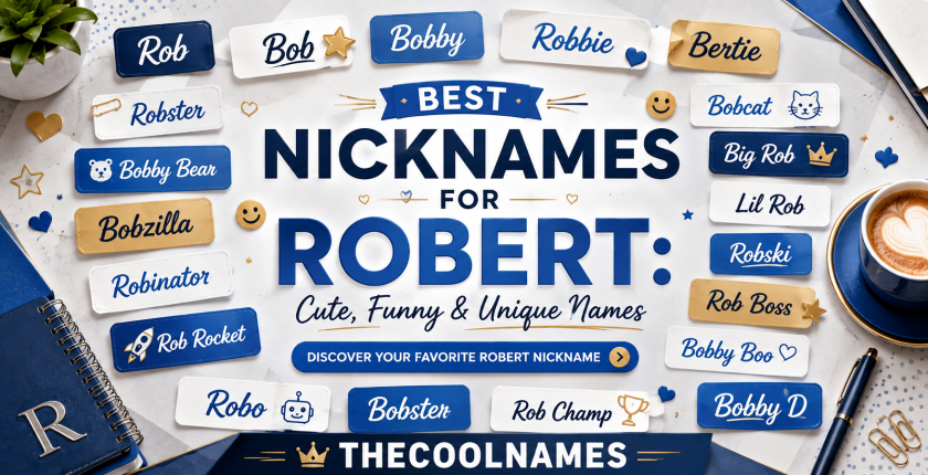 Best Nicknames for Robert