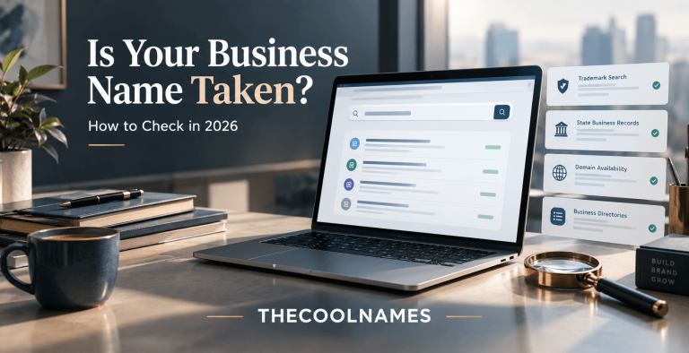 How to Check if a Business Name Is Already Taken - 2026 Guide